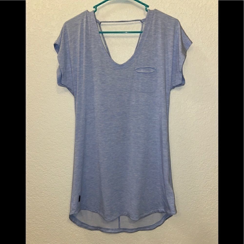 ‎Lole Sail Blue Heather Anais Tunic Top Size Small - Picture 2 of 11
